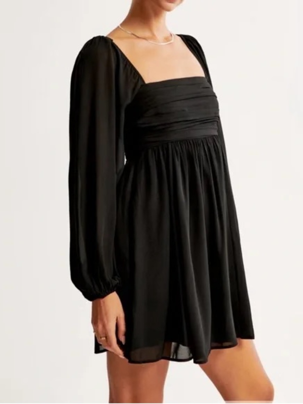 BNWOT Abercrombie Long-Sleeve Mini Dress